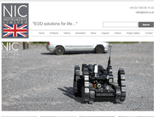 Tablet Screenshot of nicltd.co.uk